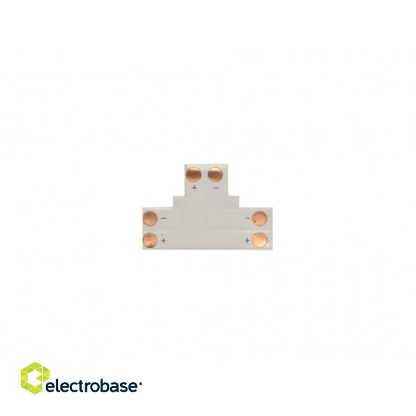 T SHAPE FLEXIBLE PCB CONNECTOR - 10 mm MONO COLOUR