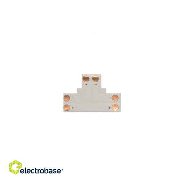 T SHAPE FLEXIBLE PCB CONNECTOR - 8 mm MONO COLOUR