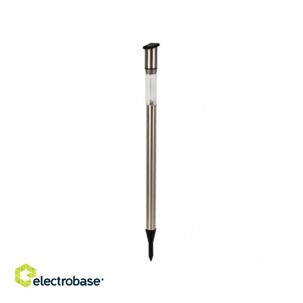 SOLAR LIGHT with stainless steel pole - 70 cm (27.56") - 20 pcs in Display