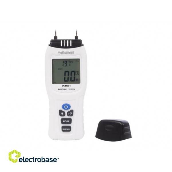 Digital Moisture Tester with Thermometer