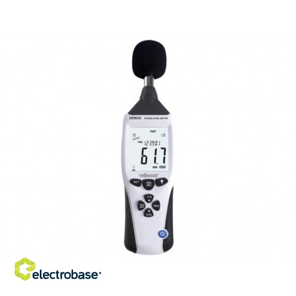 PROFESSIONAL SOUND LEVEL METER DATA LOGGER with USB interface