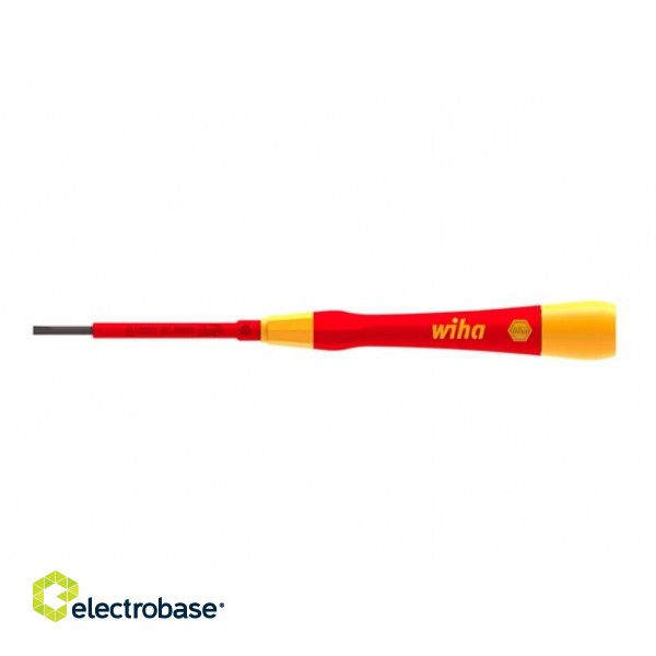 Wiha Fine screwdriver PicoFinish electric Slotted (42376) 2,5 mm x 60 mm
