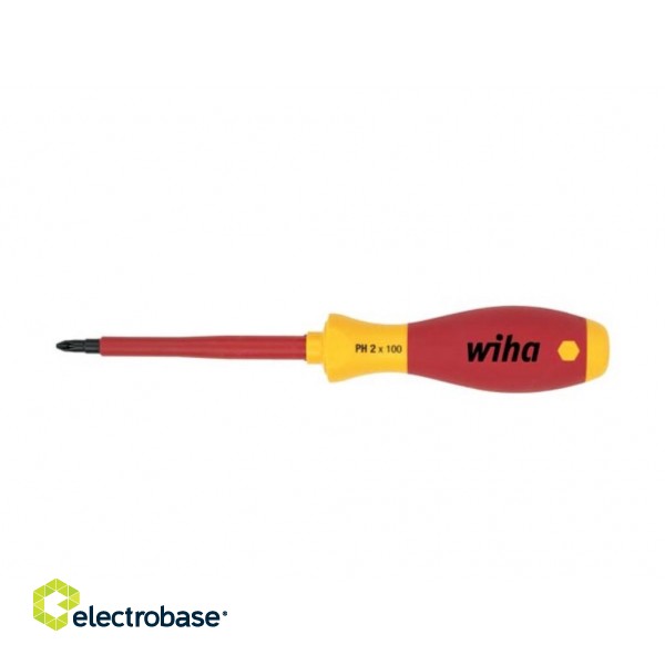 Wiha Screwdriver SoftFinish® electric Phillips (00850) PH4 x 200 mm