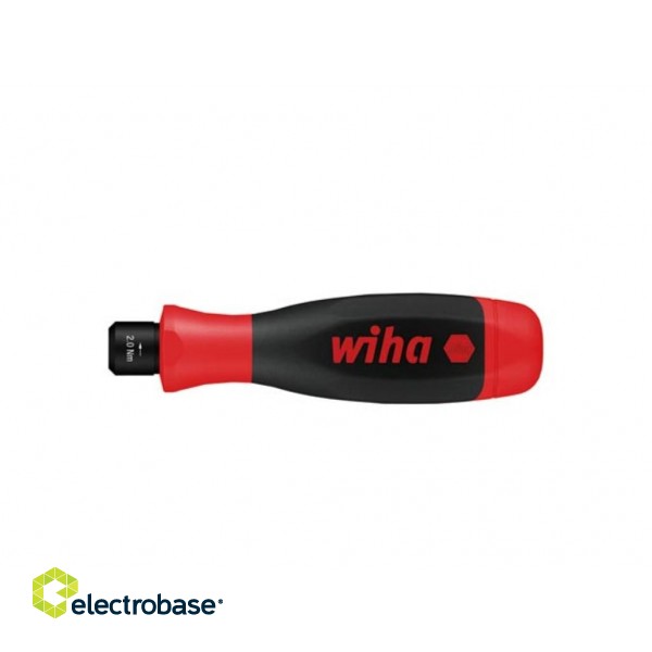 Wiha Torque screwdriver easyTorque permanently pre-set torque limit (36229) 0,5 Nm, 4 mm