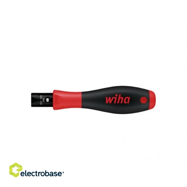 Wiha Torque screwdriver TorqueVario®-S variably settable torque limit (26462) 0,5-2,0 Nm, 4 mm