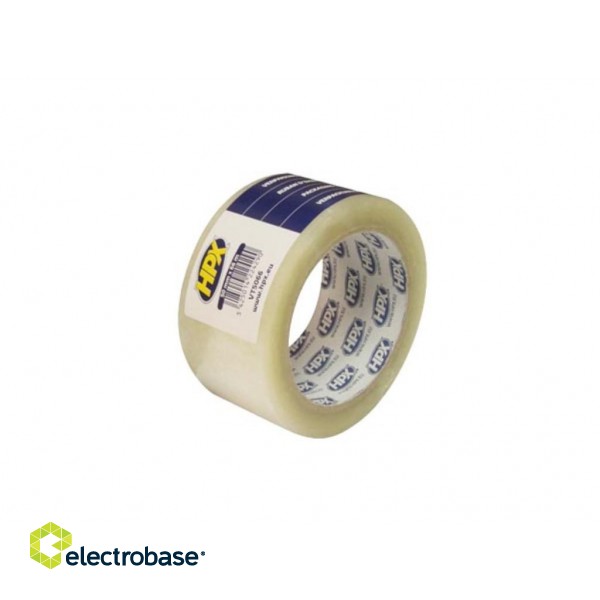 Transparant packaging tape - 50mm x 66m