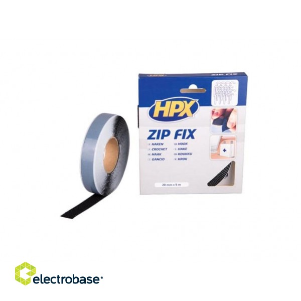 Zip fix (hooks) - 20mm x 5m