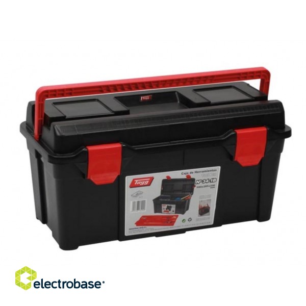 TAYG - TOOL BOX - 580 x 285 x 290 mm - WITH TRAY - 47,9 L
