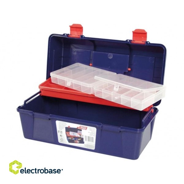 TAYG - Toolbox - 356 x 184 x 163 mm - with Tray and Organiser - 10,9 L