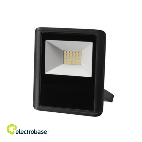 OUTDOOR LED FLOODLIGHT - 20 W, NEUTRAL WHITE - BLACK