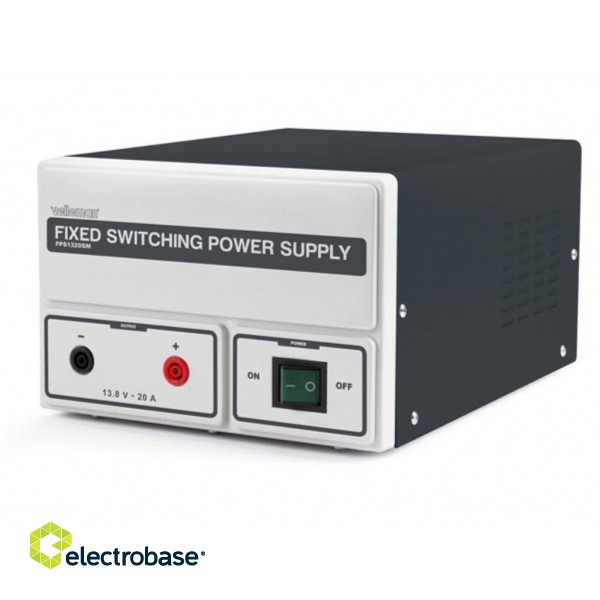 FIXED SWITCHING MODE POWER SUPPLY 13.8 VDC / 20 A