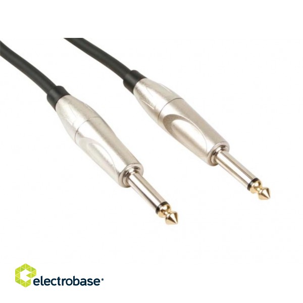 PATCH CABLE - JACK 6.35 mm MALE to JACK 6.35 mm MALE - MONO - 1 m
