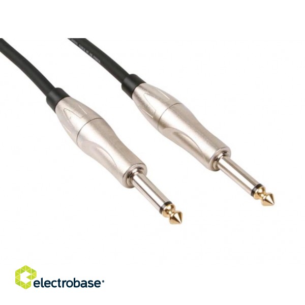 PATCH CABLE - JACK 6.35 mm MALE to JACK 6.35 mm MALE - MONO - 2 m