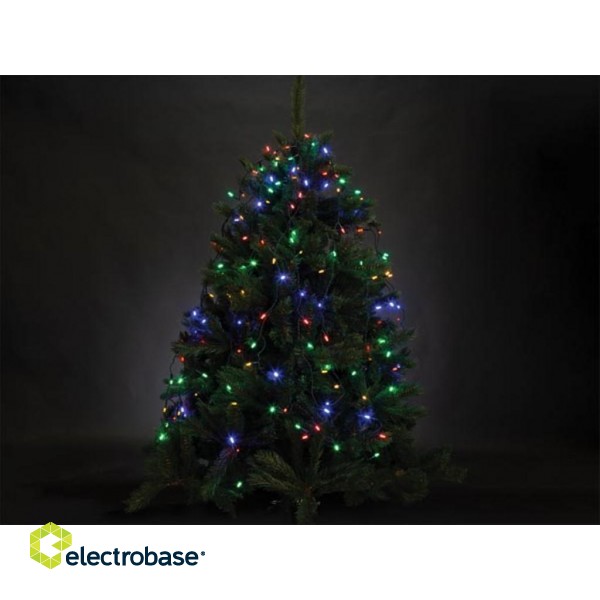 ATRIA LED - for tree 1.8 m - 220 multicolor lamps - green wire - 24 V
