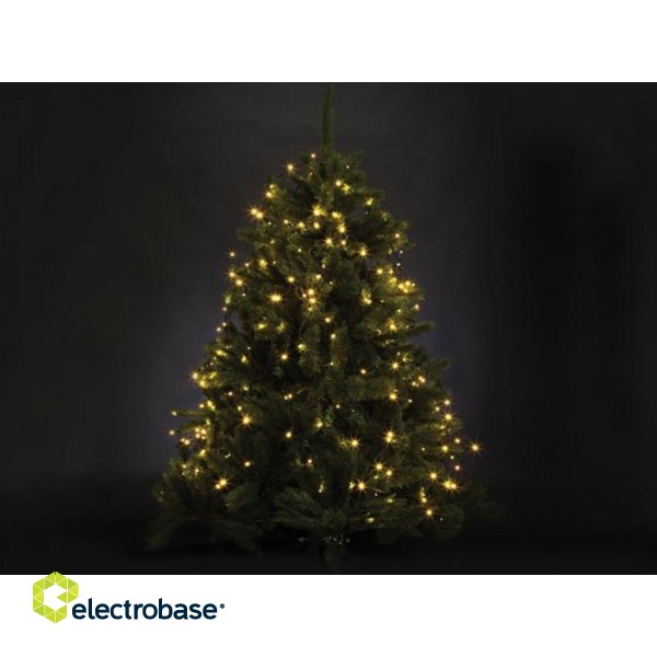 ATRIA LED - for tree 2.4 m - 330 warm white lamps - green wire - 24 V