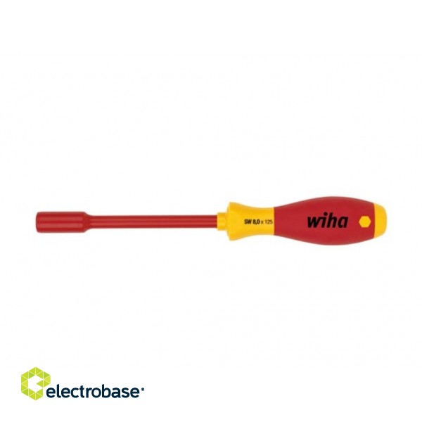 Wiha Screwdriver SoftFinish® electric Hex nut driver (00860) 9 mm x 125 mm