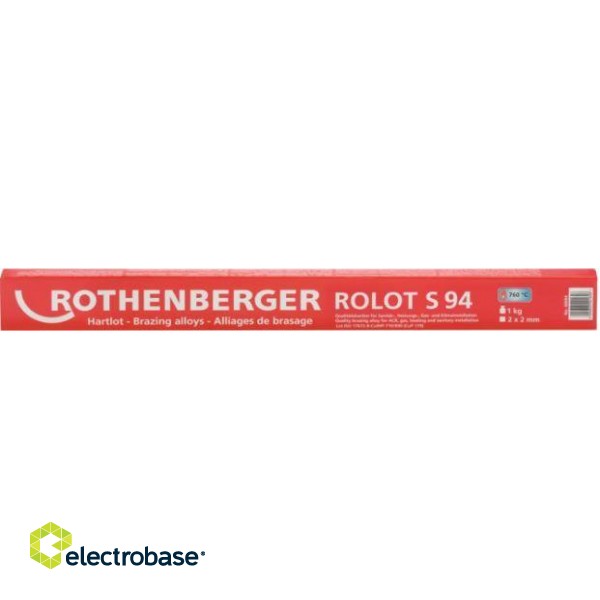 Quality hard solder ROLOT® S 94.1 kg carton