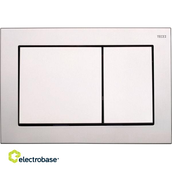 TECEbase WC plate (9240702) chrome matt