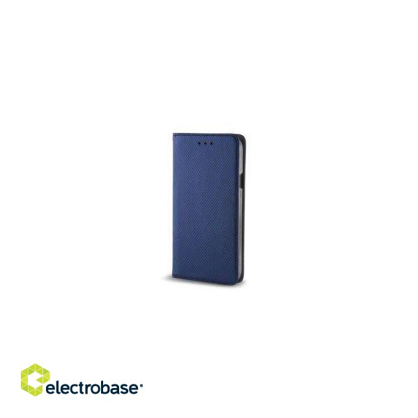 Knygos tipo dėklas dėklai iLike Sony Xperia 1 Smart Magnet case Navy Blue