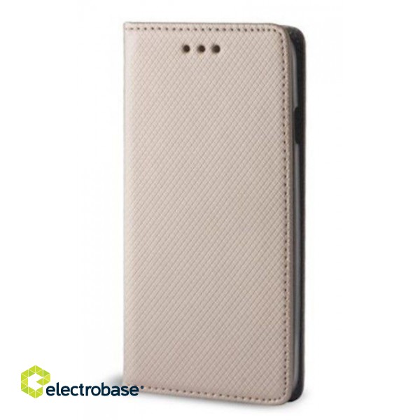 Book case iLike Xiaomi Redmi A3 4G (Global) Smart Magnet case Gold