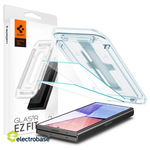 Apsauginiai stiklai Spigen  Spigen Glas.tR EZ Fit Tempered Glass for Samsung Galaxy Z Fold 6 - 2 pcs. 