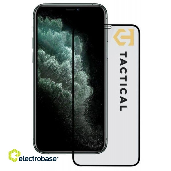 Protective glass Tactical Apple iPhone 11 Pro Max / XS Max Glass Shield 5D Black