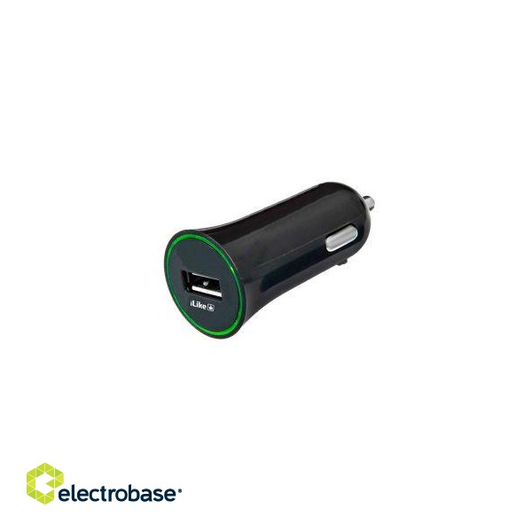 Auto charger iLike - Car Charger ICC01 Black