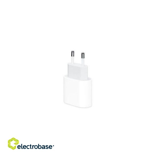 Adapter Apple  20W USB-C Power Adapter Original MHJE3 White