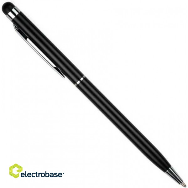 Pieštukas iLike Universal PN1 Universal 2in1 Capacitive Touch Stylus with Pen (Smartphone and Tablet PC) Black