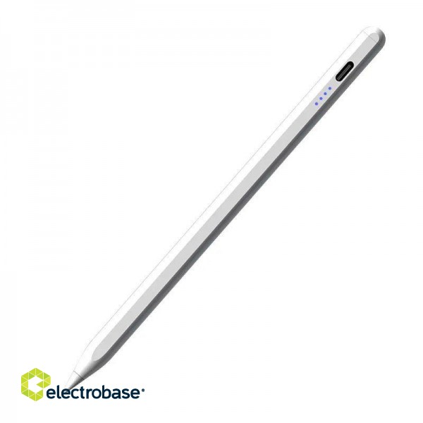 Pieštukas iLike  SL1 Active NIB Stylus Pen with High sensivity 1.7mm fine Universal Android / iOS USB-C White