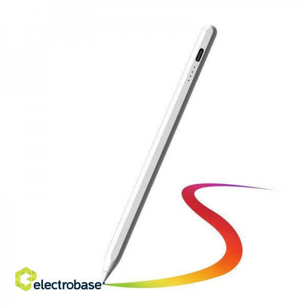 Zīmulis iLike  SL3 Active NIB Stylus Pen with High sensivity 1.4mm fine for Apple iPad / iPhone Palm Rejection White