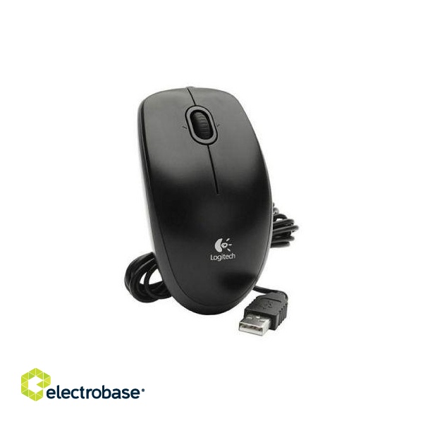 Компьютерная мышь Logilink  LOGITECH B100 optical Mouse black USB for Business OEM 