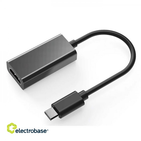 Kitas produktas iLike  HD7 USB-C Plug to HDMI 4K Female Audio&amp;Video Cable Adapter 10cm - Converter 
