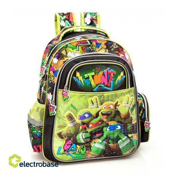 Bags and briefcases TMNT  Premium Mugursoma zēniem Ninja Turtles 3D 72210 Black