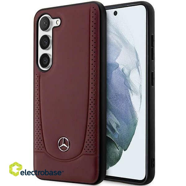 2 Products without IMEI/SN Mercedes-Benz  Mercedes MEHCS23MARMRE S23+ S916 red/red hardcase Leather Urban Bengale 