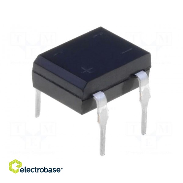 Bridge rectifier: single-phase | Urmax: 400V | If: 1A | Ifsm: 50A | DFM