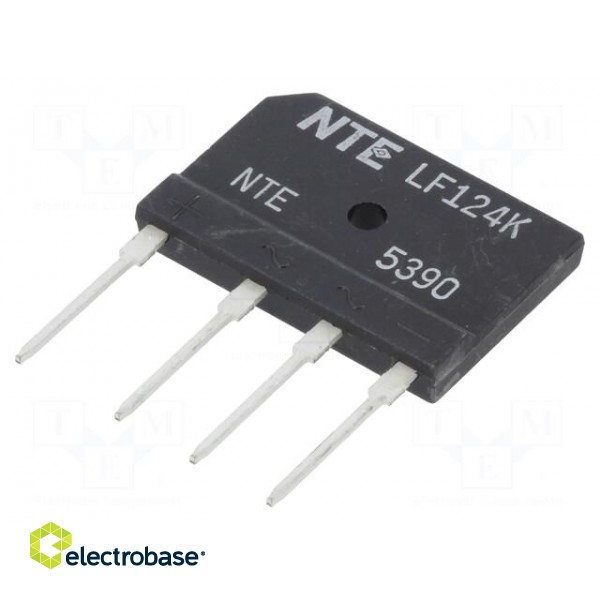 Bridge rectifier: single-phase | Urmax: 200V | If: 35A | Ifsm: 300A