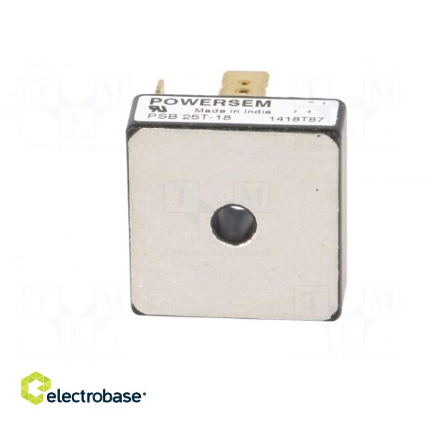 Bridge rectifier: single-phase | Urmax: 1.8kV | If: 21A | Ifsm: 360A image 3