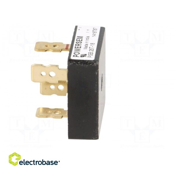 Single-phase bridge rectifier | Urmax: 1.8kV | If: 21A | Ifsm: 360A image 9