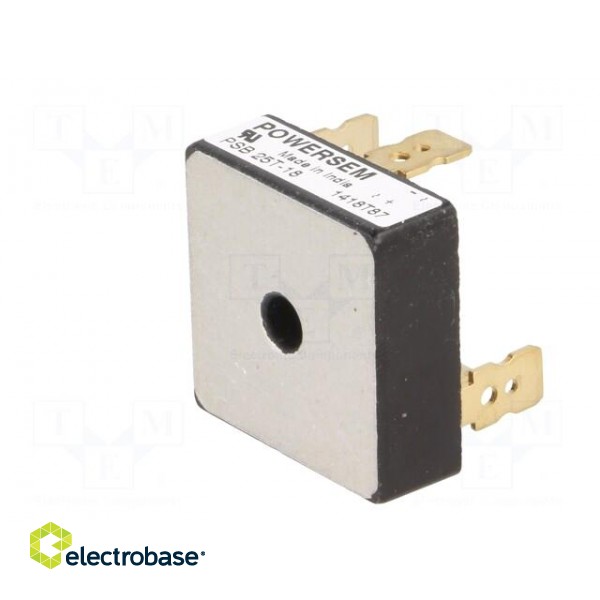 Single-phase bridge rectifier | Urmax: 1.8kV | If: 21A | Ifsm: 360A image 4