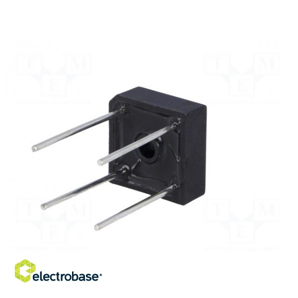 Single-phase bridge rectifier | Urmax: 100V | If: 10A | Ifsm: 240A paveikslėlis 6