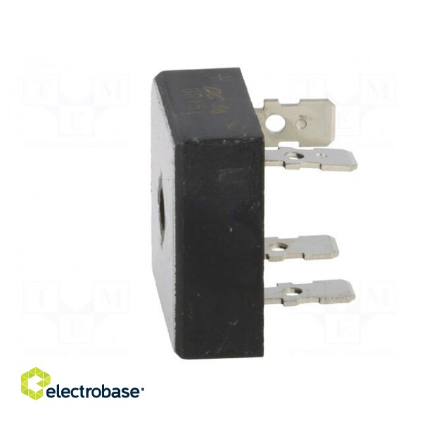 Single-phase bridge rectifier | Urmax: 100V | If: 15A | Ifsm: 300A image 3