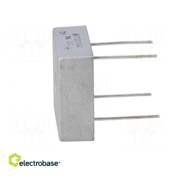 Single-phase bridge rectifier | Urmax: 100V | If: 35A | Ifsm: 400A image 3