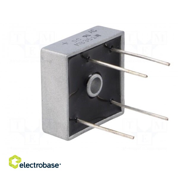 Single-phase bridge rectifier | Urmax: 100V | If: 35A | Ifsm: 400A image 4