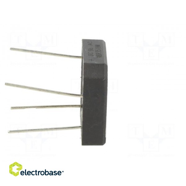 Bridge rectifier: single-phase | Urmax: 1kV | If: 35A | Ifsm: 400A paveikslėlis 7