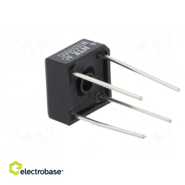 Single-phase bridge rectifier | Urmax: 200V | If: 10A | Ifsm: 200A paveikslėlis 4