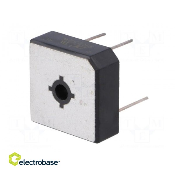 Single-phase bridge rectifier | Urmax: 200V | If: 25A | Ifsm: 400A image 2