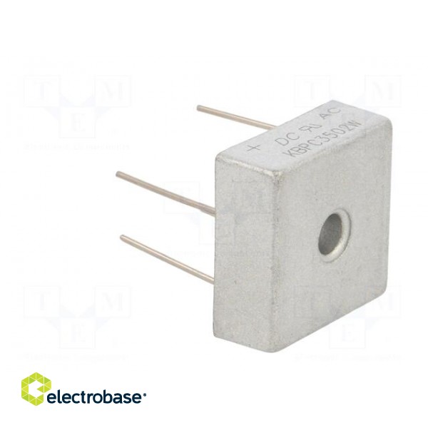 Bridge rectifier: single-phase | Urmax: 200V | If: 35A | Ifsm: 400A image 8