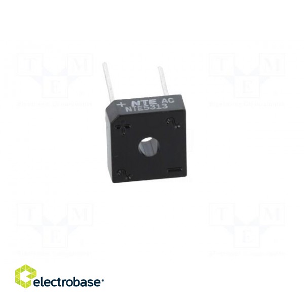 Single-phase bridge rectifier | Urmax: 200V | If: 8A | Ifsm: 200A | THT image 9