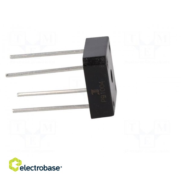 Single-phase bridge rectifier | Urmax: 400V | If: 10A | Ifsm: 135A image 7